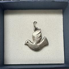 James Avery Retired Sterling Silver Milagros Dove Charm